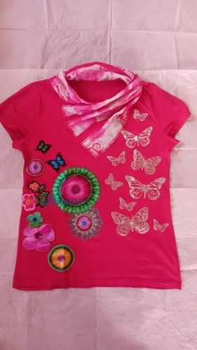 Desigual damen shirt rot - desigual,