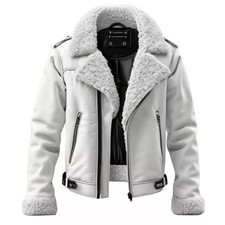 Mens RAF B3 Aviator Lambskin