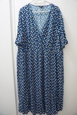 C&A Sommer Midi Kleid / Blau