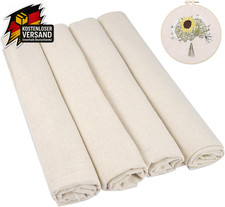 4 Stück Embroidery Fabric