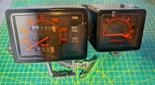 Honda xl350r nd03 cockpit - honda, mit