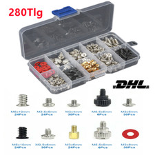 228P-teilig PC-Schraubenabstands-Set-Kit für Computergehäuse / Festplatten etc.