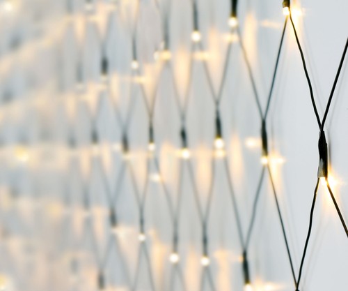 Led lichternetz 3x3m warmweiß - 3x3m,