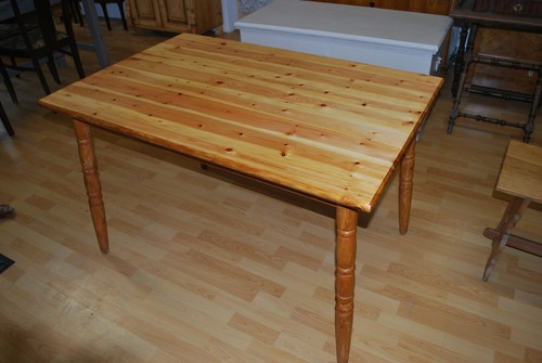 Vintage massivholz tisch - vintage, massivholz-tisch