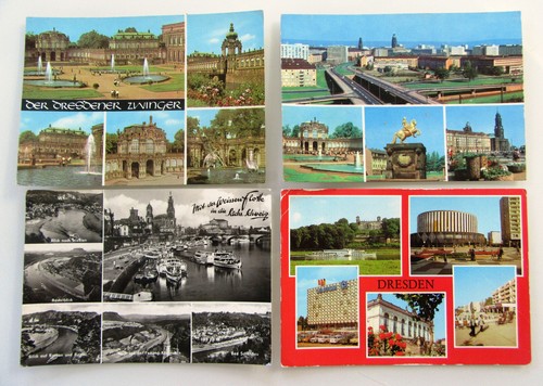 Dresden sachsen postkarten lot - postkarten,