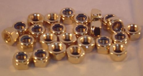 Stop mutter m10 gold vergoldet - gold,