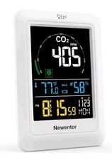 Newentor CO2 Messgerät, 4 CO2-Konzentrationsstufen mit Alarm