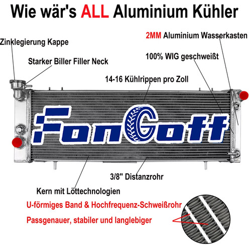 Wasserkühler für jeep - für,