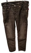 True Religion Geno Slim Cordhose braun Gr.32 70% Baumwolle UVP € 259,-
