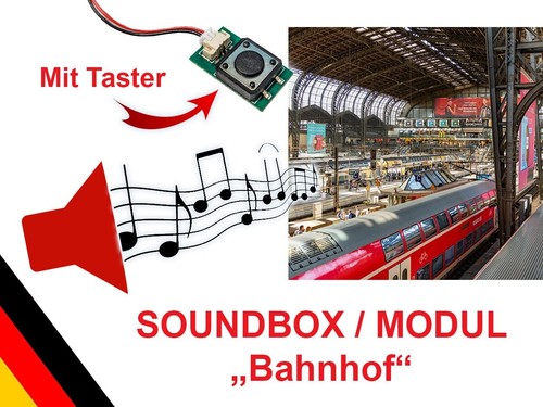 Soundbox soundmodul bahnhof - soundbox,