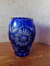 Bleikristall vase geschliffen - vase,