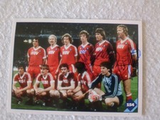 Orginales Autogramm. DFB. HSV. REWE. Hrubesch. Kaltz. Jakobs. Mannschaftsfoto 