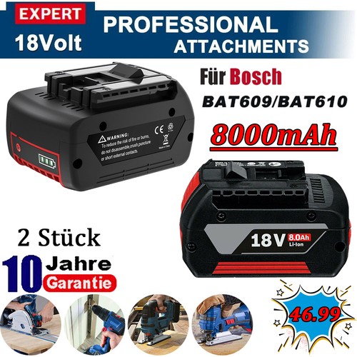 Akku für bosch 18v 8ah - akku,