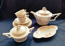 Rosenthal Tirana Teeservice Konvolut Art Deco Fleischmann Design