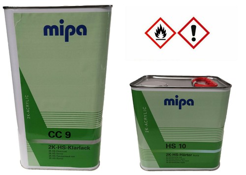 Set klarlack mipa - cc9, 5