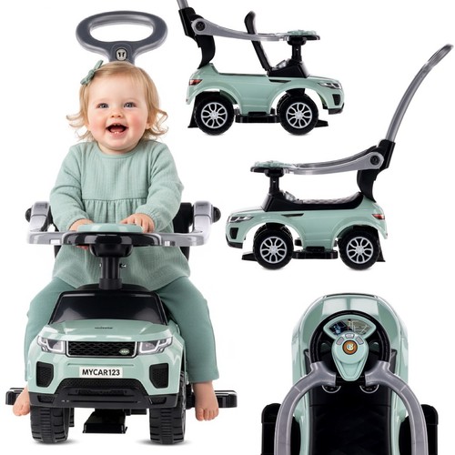 Rutschauto mit stange - mit,