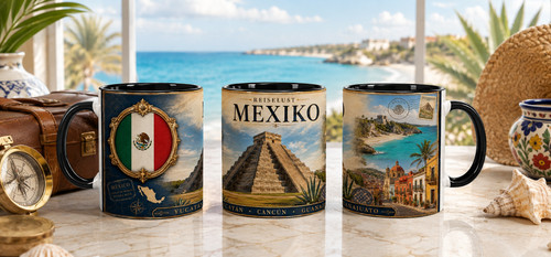 Mexiko souvenir tasse - mexiko,