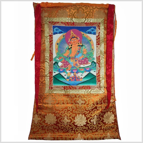 Thangka rollbild jambhala - thangka,