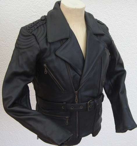 Chopperjacke tolles leder zum - leder,