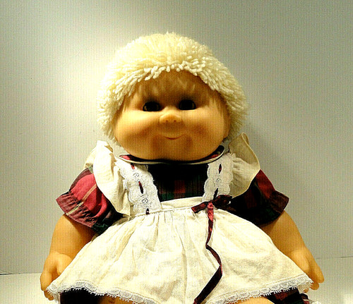 Gotz puppe doll blonde yarn - gotz,