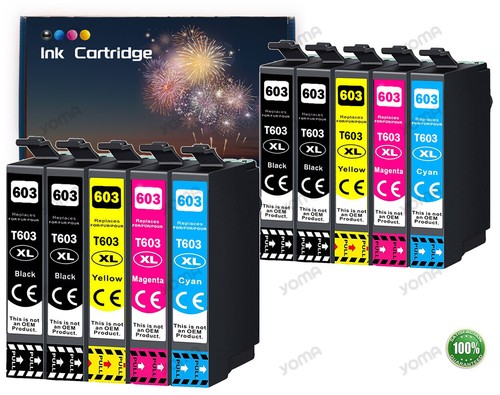 10er patronen für epson 603xl - für,