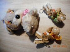 3 x Osterhase DDR Osterkörbchen Osternest Osterkorb Osterhase  Second-Hand