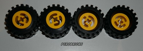 Lego räder rad reifen x - 4, 30