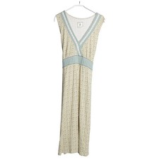 Container, Wickelkleid, Größe: L, Grün/Mehrfarbig, Elasthan/Viskose, Blumen #BwO