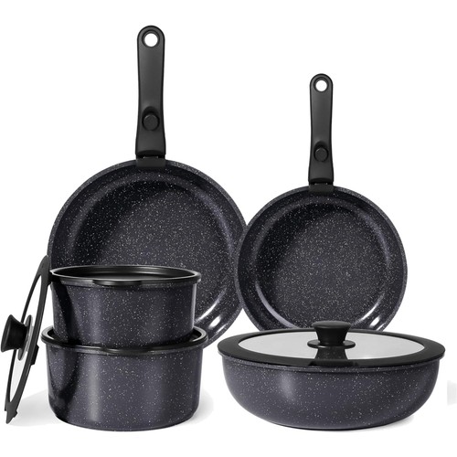 Topfset teilig induktion - topfset, 11-teilig
