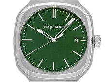 Pequignet Concorde Green Dial Ref.9040493 Full Set Neu