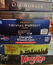 6 x Spiele Gesellschaftsspiele Sammlung, Konvolut, Paket Ravensburger, Noris, 