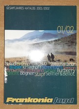 Frankonia Katalog Jagd Waffen Gesamtjahreskatalog 2001/2002 Sportschiessen Mode