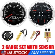 2 Gauge Set With Sensor 85mm