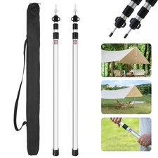 2 pcs Zeltstange Teleskop