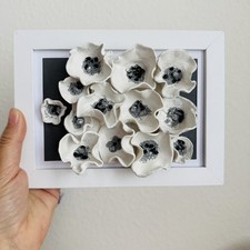 Modernes blumen wandbild - 3d,