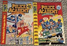 Police Academy Comics, 2 Stück, Toller Zustand Siehe Fotos. Immer In Folie
