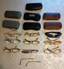 Konvolut alte Brillen Sehbrillen, Brillenetui , Sonnenbrille-
