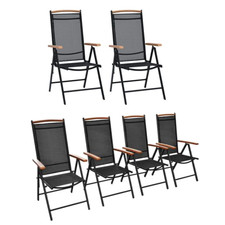 2/4er Set Gartenstuhl Alu