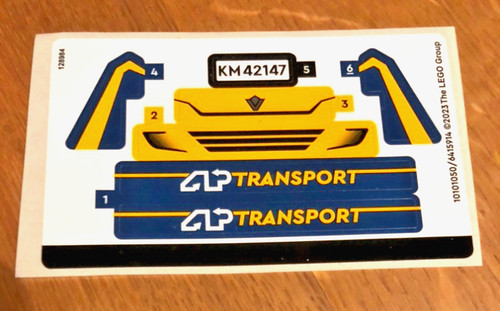 Lego technik 42147 sticker - lego,