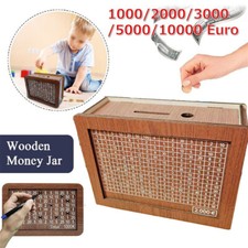 1000-10000€ Holz Sparschwein