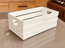 Blumenkasten Holz Pflanzkasten Gartenkübel Blumentopf Gartentopf Weiß