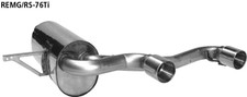 Bastuck sportauspuff mittig - sportauspuff,