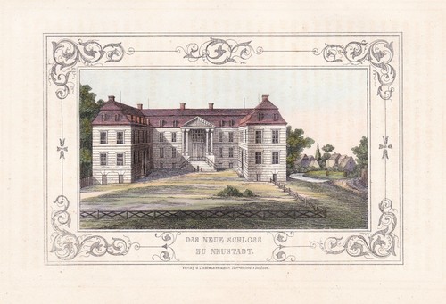 Neustadt glewe neues schloss - neustadt,