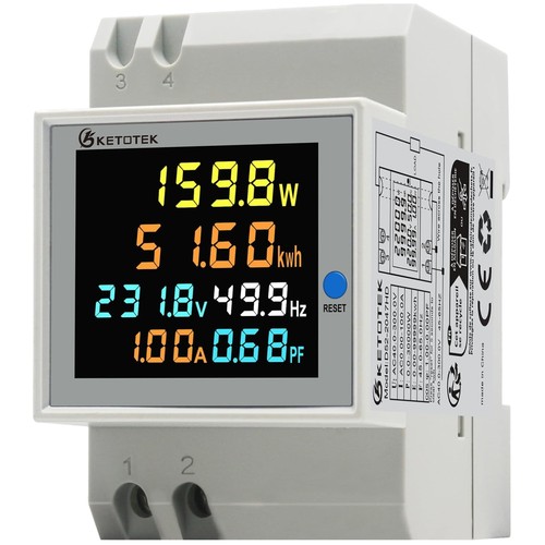 Stromzähler digital 6in1
