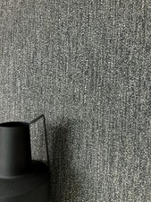 Tapete Vliestapete Schwarz Unifarbe Struktur Glanz Universal Einfarbig