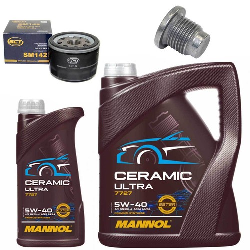 Motoröl filter set mannol - set,