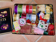 Exklusive Geschenkbänder Dekobänder Seide Batist Samt Spitze Brokat Borten