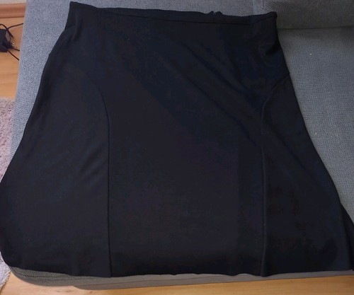 Damenrock schwarz ausgestellt - damenrock,