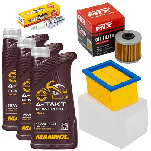 Wartung öl set - 3l, luftfilter