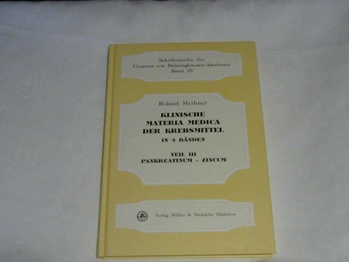 Klinische materia medica der - klinische,
